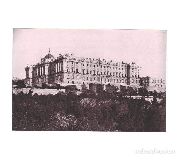 Photographie ancienne: MADRID.- PALACIO REAL. HAUSER Y MENET. COMISAR&Iacute;A REGIA DEL TURISMO.- 22 X 15