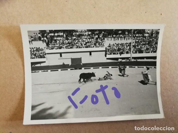 Fotograf&iacute;a antigua: Plaza de toros de istres. Francia. Corrida de toros. Foto a&ntilde;os 60.