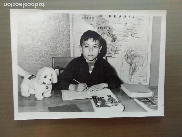 Fotografia antica: ANTIGUA FOTO NI&Ntilde;O EN LA ESCUELA