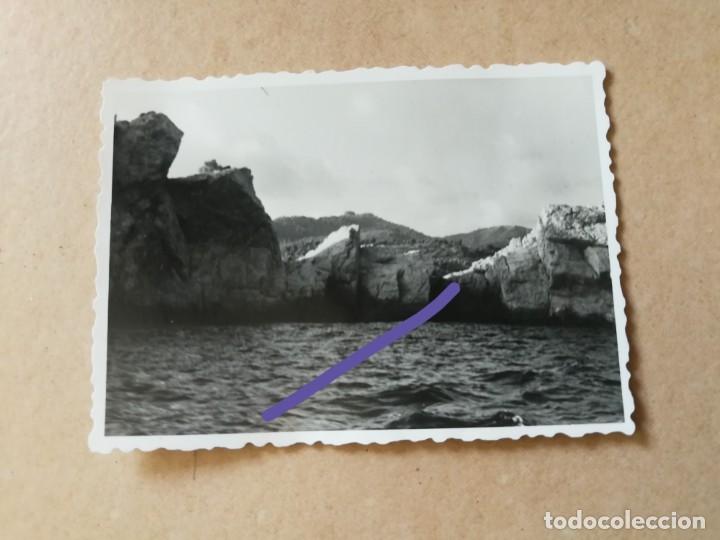 Fotografia antiga: Fotograf&iacute;a antigua. Puerto de paguera calvi&agrave; mallorca. Foto a&ntilde;o 1952.