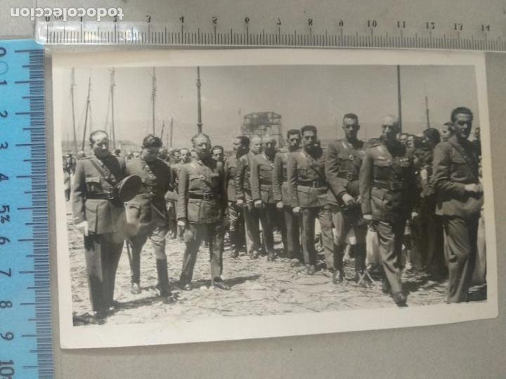 Fotograf&iacute;a antigua: Fotograf&iacute;a Altos cargos militares guerra civil espa&ntilde;ola 1938
