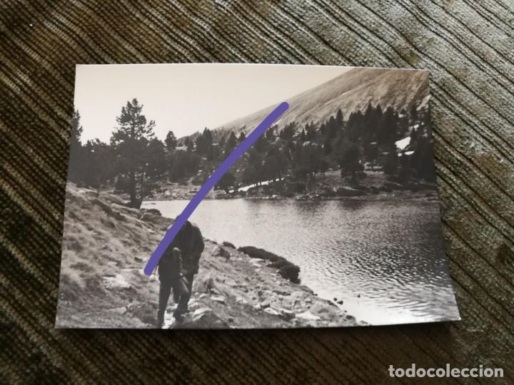 Fotografia antiga: Antigua fotograf&iacute;a de lles. Provincia de L&eacute;rida. Foto a&ntilde;os 50