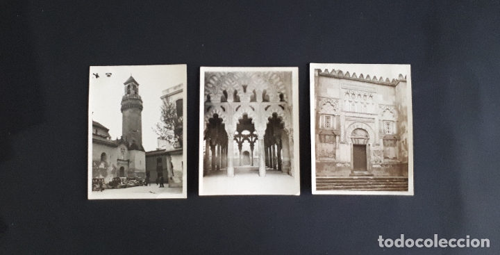 Fotograf&iacute;a antigua: CORDOBA LOTE DE 3 ANTIGUAS FOTOGRAFIAS 1934