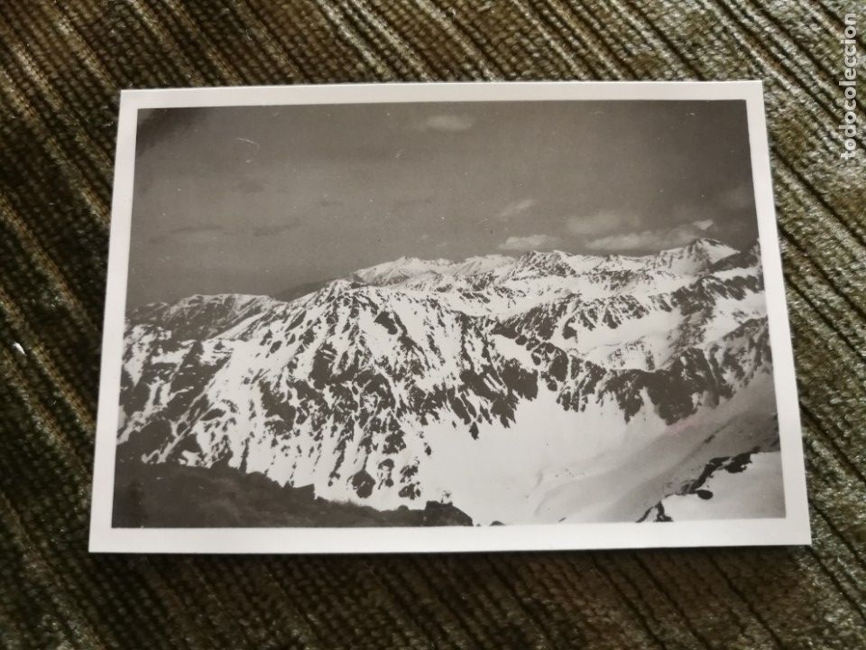 Fotografia antiga: Fotograf&iacute;a antigua. Estaci&oacute;n de esqu&iacute; vall de Nuria.gerona.Foto a&ntilde;o 1934.