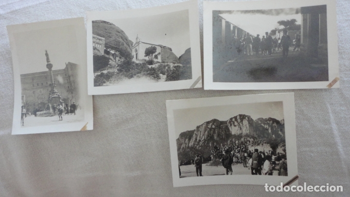 Fotograf&iacute;a antigua: ANTIGUAS FOTOGRAFIAS ERMITA SANT JOAN MONTA&Ntilde;A DE MONTSERRAT. ESTACION FERROCARRIL A&Ntilde;OS 20