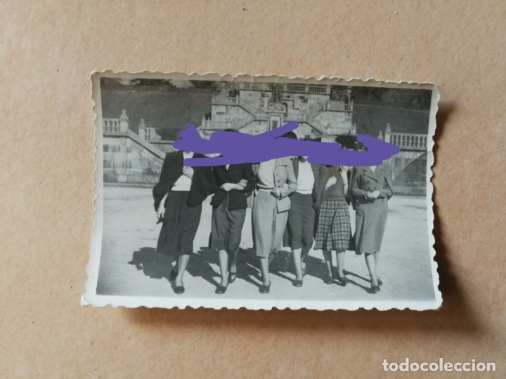 Fotograf&iacute;a antigua: Fotograf&iacute;a antigua de Santiago de compostela. Foto a&ntilde;os 40/50.