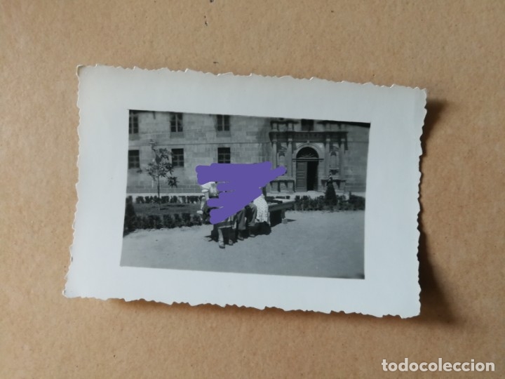 Fotografia antiga: Fotograf&iacute;a antigua de Santiago de compostela. Foto a&ntilde;os 40/50.