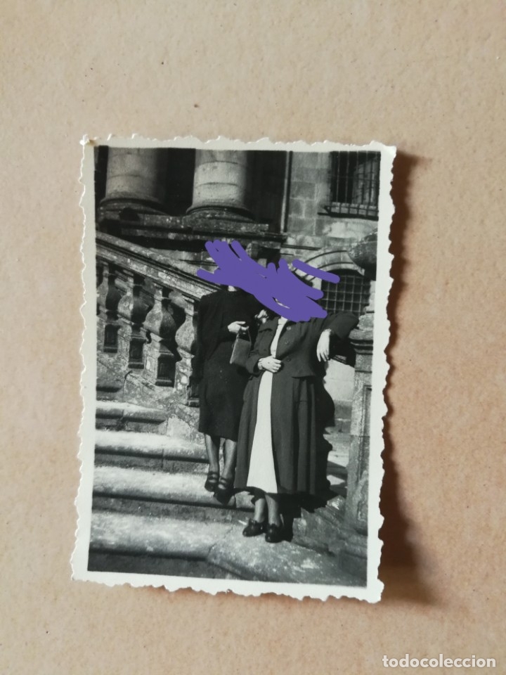 Photographie ancienne: Fotograf&iacute;a antigua de Santiago de compostela. Foto a&ntilde;os 40/50.