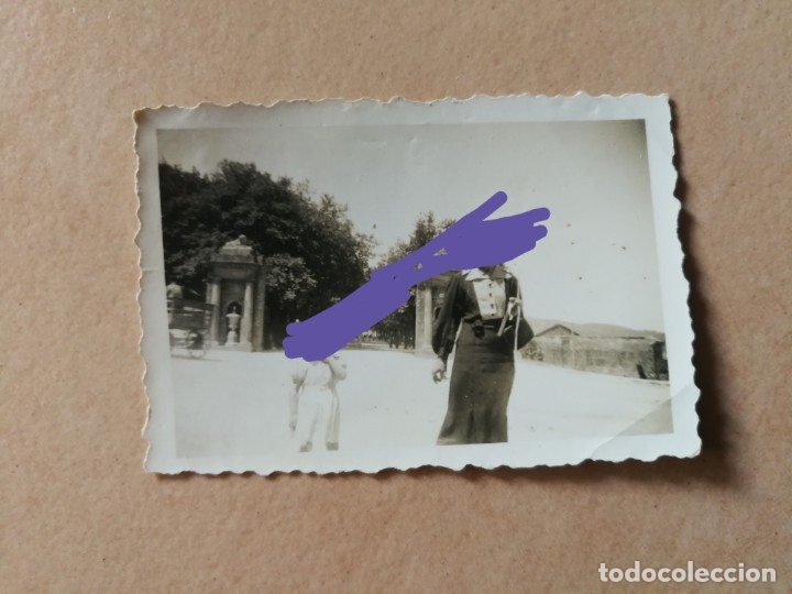 Fotograf&iacute;a antigua: Fotograf&iacute;a antigua de Santiago de compostela. Foto a&ntilde;os 40/50.