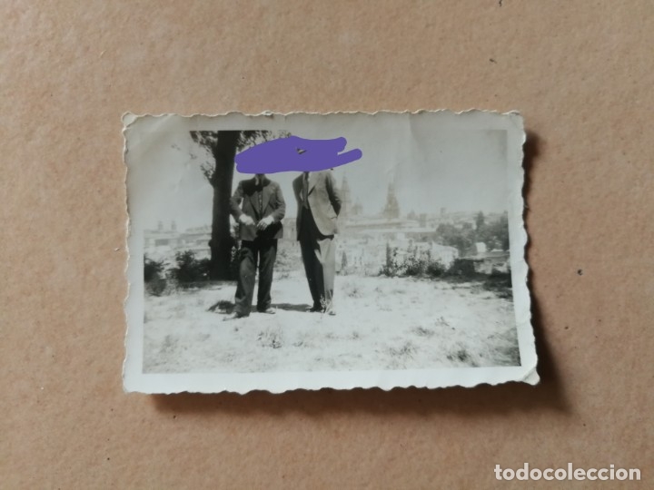 Fotografia antiga: Fotograf&iacute;a antigua de Santiago de compostela. Foto a&ntilde;os 40/50.