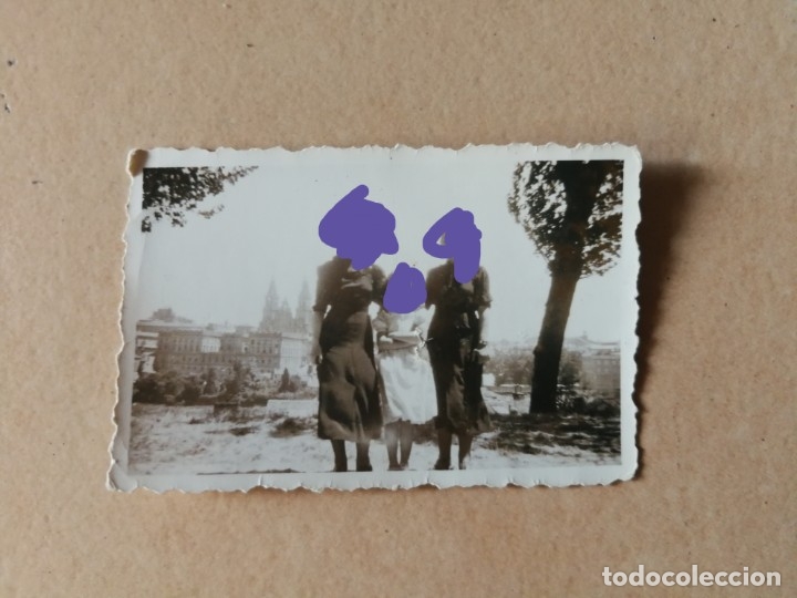 Photographie ancienne: Fotograf&iacute;a antigua de Santiago de compostela. Foto a&ntilde;os 40/50.