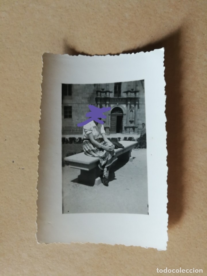 Fotograf&iacute;a antigua: Fotograf&iacute;a antigua de Santiago de compostela. Foto a&ntilde;os 40/50.