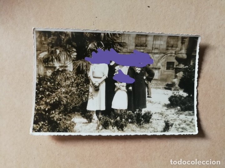 Fotograf&iacute;a antigua: Fotografia antigua de Santiago de compostela. Foto a&ntilde;os 40/50.