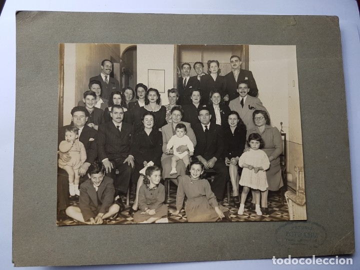 Fotografia antiga: FOTO FAMILIAR, PHOTO DE FAMILLE, FAMILY PICTURE