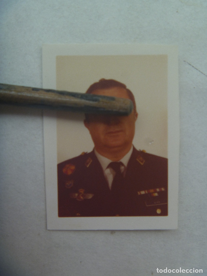 Fotograf&iacute;a antigua: EJERCITO DEL AIRE : FOTO DE CARNET DE OFICIAL PILOTO , PROFESORADO