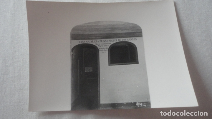 Fotograf&iacute;a antigua: ANTIGUA FOTOGRAFIA.CASA NATALICIA SAN MIGUEL DE LOS SANTOS.VICH.BARCELONA A&Ntilde;OS 60