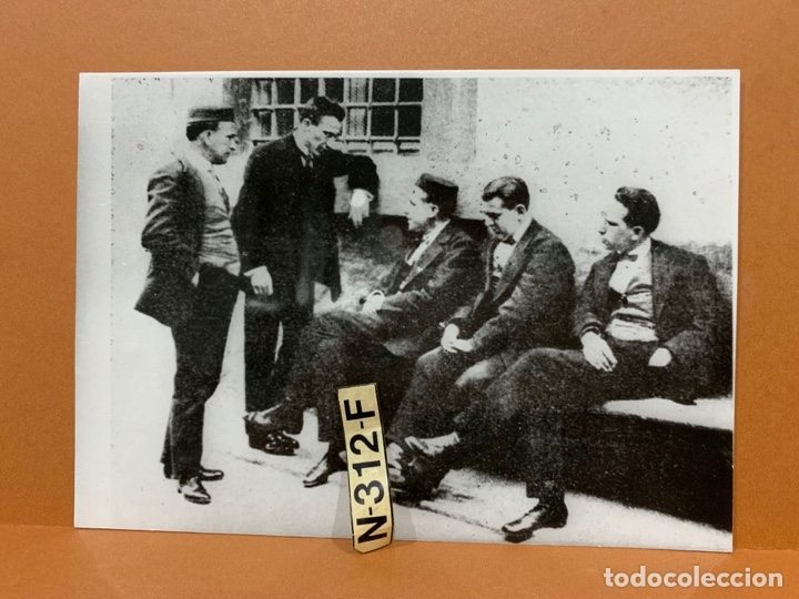 Fotograf&iacute;a antigua: FOTO ARCHIVO LARGO CABALLERO BESTERIO EN 1917  C-0050
