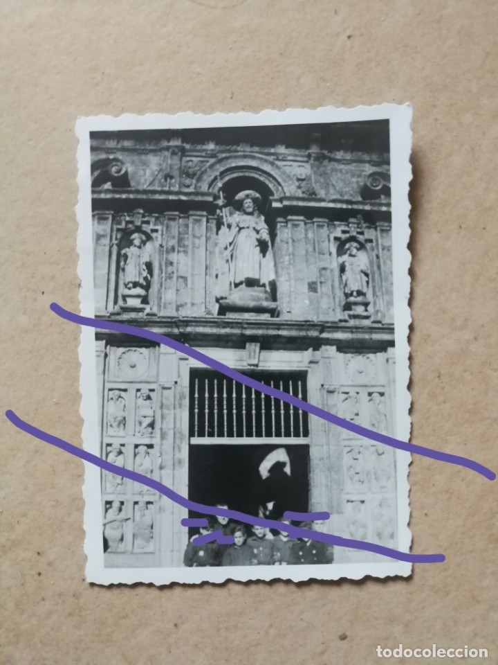 Photographie ancienne: Antigua fotograf&iacute;a de Santiago de compostela. Foto a&ntilde;os 40/50.