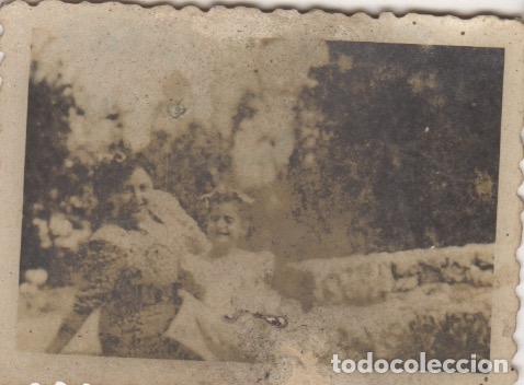 Photographie ancienne: fotografia foto familiar madre con hija montserrat 1949