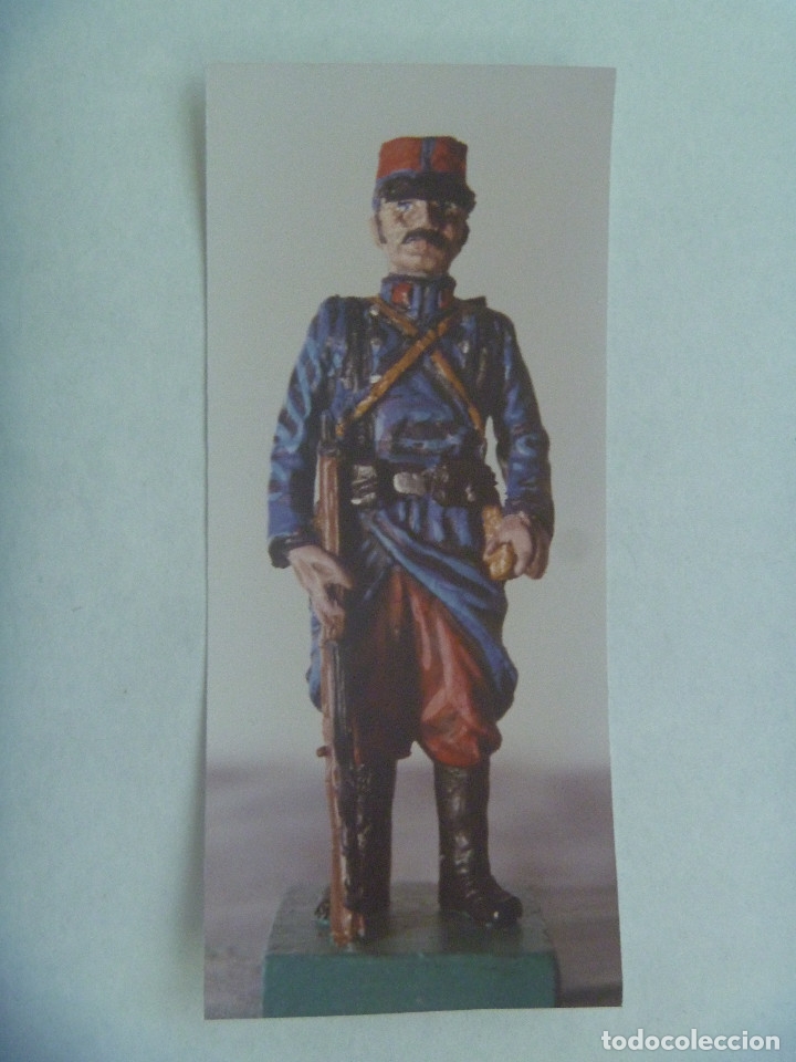 Antique Photography: FOTO DE UN SOLDADITO DE PLOMO : MILITAR FRANCES DE LA 1 &ordf; GUERRA MUNDIAL . FRANCIA