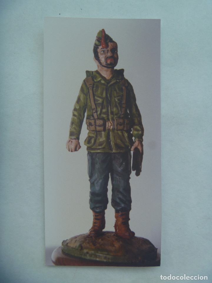 Fotograf&iacute;a antigua: FOTO DE UN SOLDADITO DE PLOMO : LEGIONARIO, LEGION ESPA&Ntilde;OLA