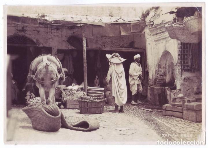Fotograf&iacute;a antigua: Fotograf&iacute;a antigua Vista de Tetu&aacute;n - Protectorado espa&ntilde;ol en Marruecos (A&ntilde;os 20 - 30)