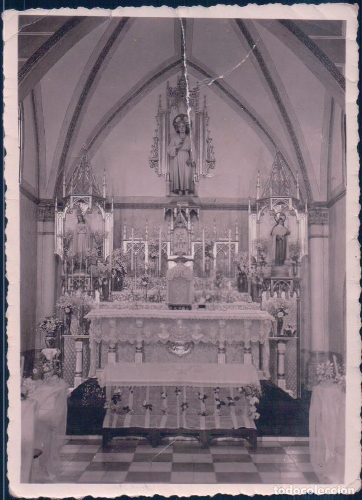 Fotografia antiga: FOTOGRAFIA  ALTAR - 11,5 X 8,5 CM