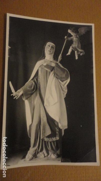 Fotograf&iacute;a antigua: ANTIGUA FOTOGRAFIA. IMAGEN DE SANTA TERESA DE AVILA? A&Ntilde;OS 40,50?