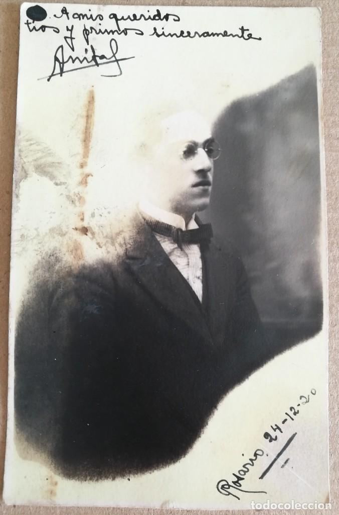 Fotograf&iacute;a antigua: FOTO ANTIGUA ORIGINAL INEDITA IMAGEN PERSONAL 137 MM X 85 MM. DICIEMBRE-1920