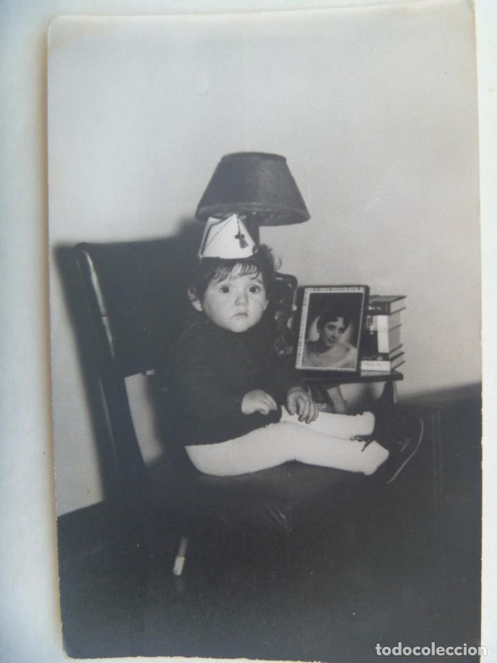 Fotograf&iacute;a antigua: FOTO DE NI&Ntilde;O PEQUE&Ntilde;O CON CHAPIRI DE LA LEGION