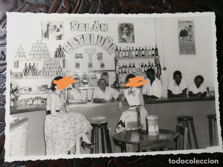 Fotografia antiga: Fotograf&iacute;a antigua. sal&oacute;n Catalu&ntilde;a. Foto a&ntilde;os 40.
