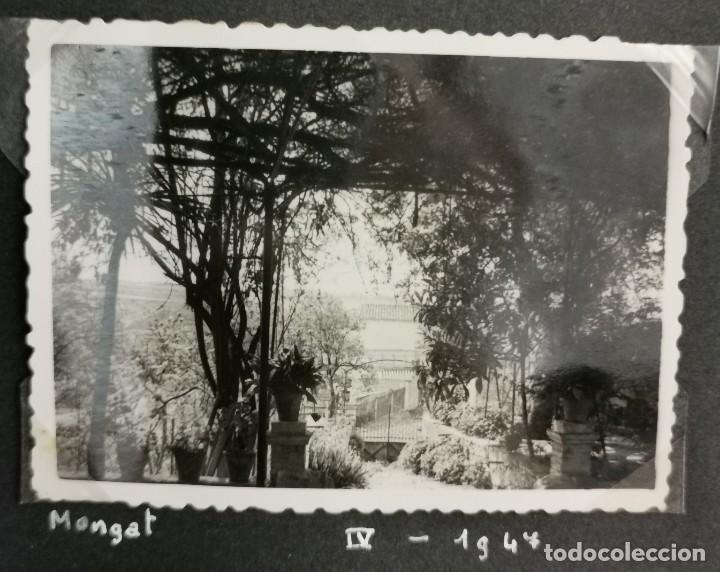 Fotografia antica: ANTIGUA FOTOGRAFIA MONTGAT - ABRIL 1947 - JARD&Iacute;N CASA - 8,5 X 6 CM APROX - TC-16