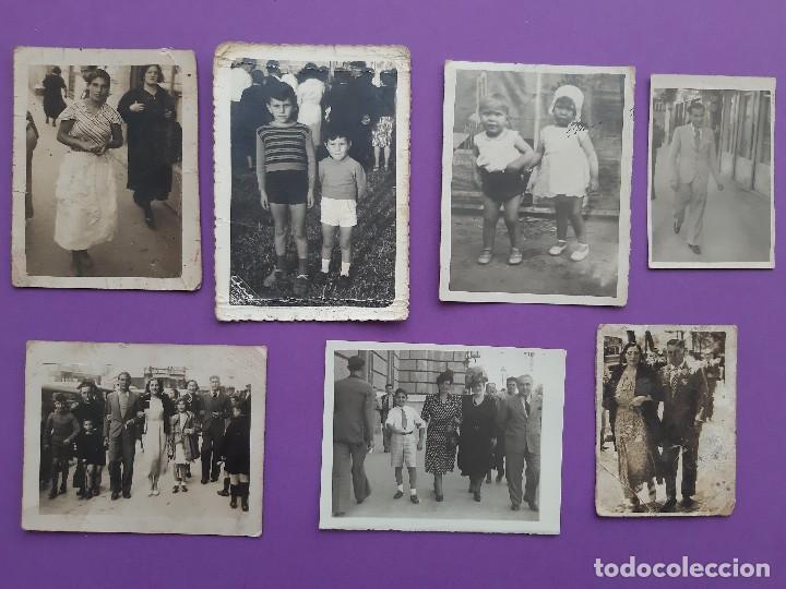 Photographie ancienne: LOTE 7 FOTOGRAFIAS ANTIGUAS FOTO MINUTERO
