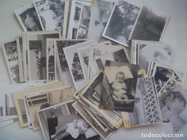 Fotograf&iacute;a antigua: LOTE DE 100 FOTOS FAMILIARES DE MEDIADOS DE SIGLO