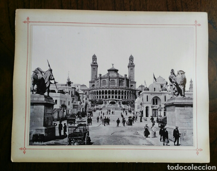 Alte Fotografie: EXPOSICION DE PARIS 1900. IMPRESION FOTOGRAFICA. ENVIO INCLUIDO.