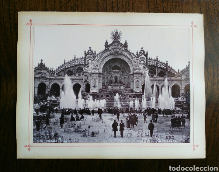 Fotograf&iacute;a antigua: EXPOSICION DE PARIS 1900. IMPRESION FOTOGRAFICA. ENVIO INCLUIDO.