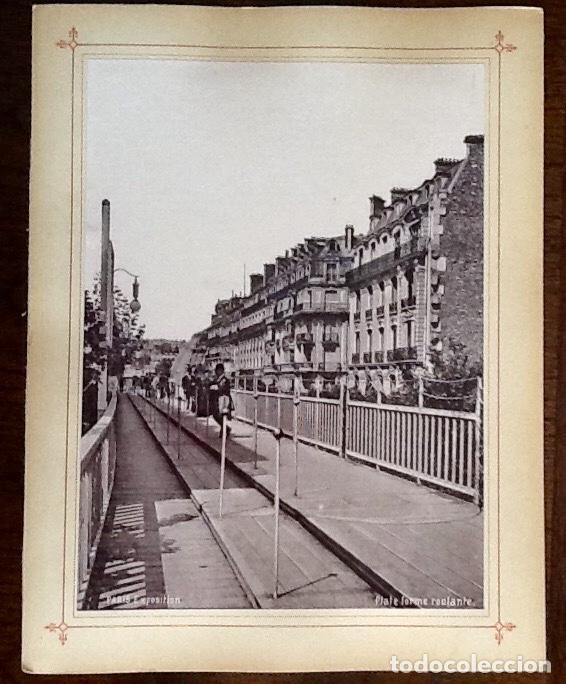 Fotograf&iacute;a antigua: EXPOSICION DE PARIS 1900. IMPRESION FOTOGRAFICA SOBRE CARTON. ENVIO INCLUIDO.