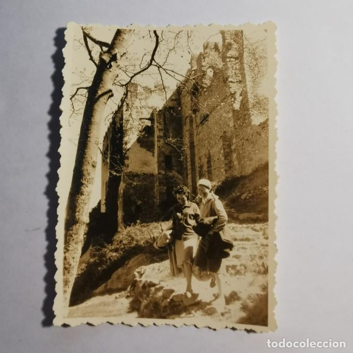 Fotografia antica: ANTIGUA FOTOGRAFIA - MONESTIR SANT PERE DE RODES - ANTES RESTAURACI&Oacute;N - A&Ntilde;OS 40 - 10 X 7 CM