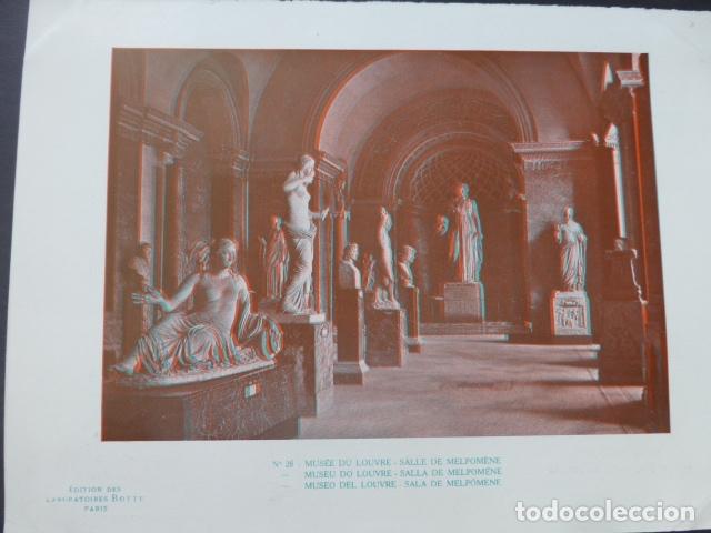 Fotograf&iacute;a antigua: PARIS IMAGEN EN 3 DIMENSIONES 3D 15,5 X 21 CMTS HACIA 1900