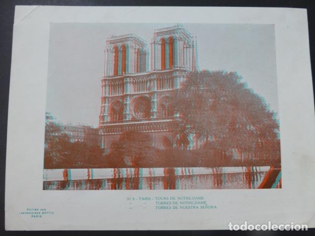 Photographie ancienne: PARIS IMAGEN EN 3 DIMENSIONES 3D 15,5 X 21 CMTS HACIA 1900