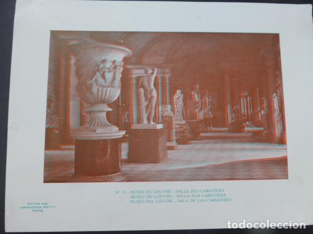 Photographie ancienne: PARIS IMAGEN EN 3 DIMENSIONES 3D 15,5 X 21 CMTS HACIA 1900