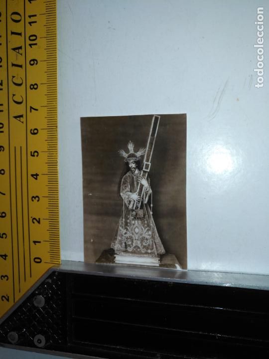Fotograf&iacute;a antigua: ESTAMPA FOTOGRAFICA CRISTO DE LA SEMANA SANTA DE CADIZ NAZARENO DE SANTA MARIA