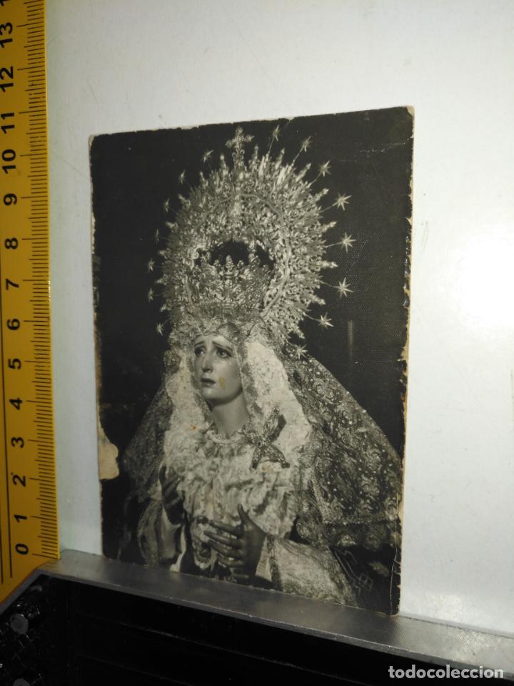 Fotograf&iacute;a antigua: FOTOGRAFIA DE LA SEMANA SANTA DE CADIZ VIRGEN DE LOS DOLORES DEL NAZARENO DE SANTA MARIA