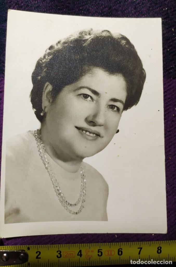Alte Fotografie: FOTOGRAF&Iacute;A ANTIGUA ORIGINAL ROSTRO MUJER SEVILLA