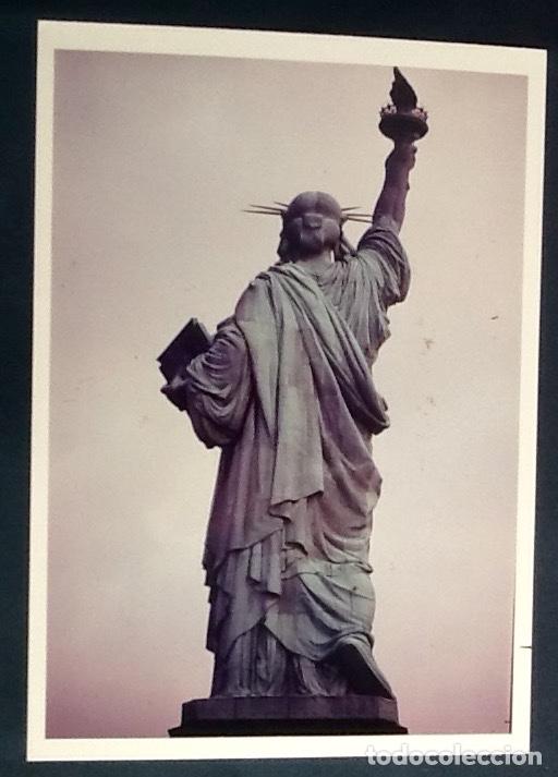 Fotograf&iacute;a antigua: FOTO ESTATUA DE LA LIBERTAD. VISTA TRASERA. A&Ntilde;OS 70.. . .ENVIO INCLUIDO.