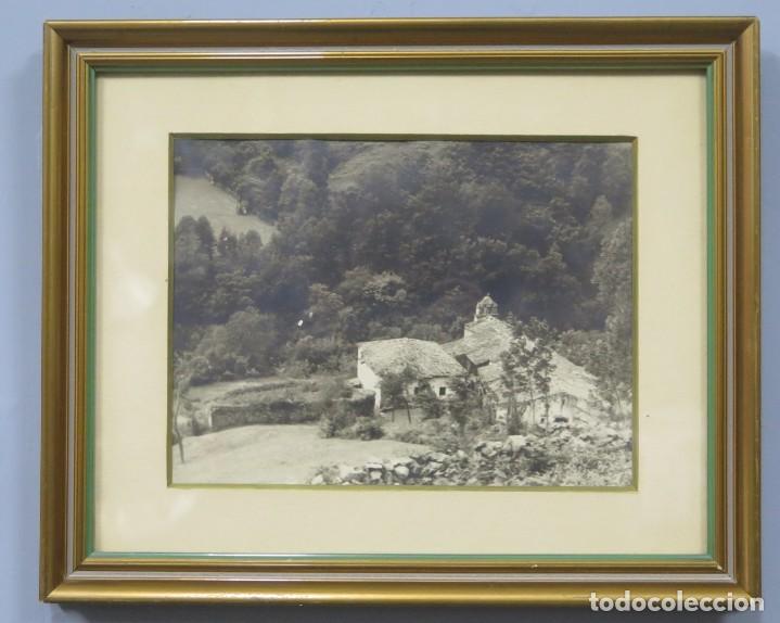 Fotograf&iacute;a antigua: FOTOGRAFIA IGLESIA VALLE DE SOBA. CANTABRIA. A&Ntilde;OS 30-40