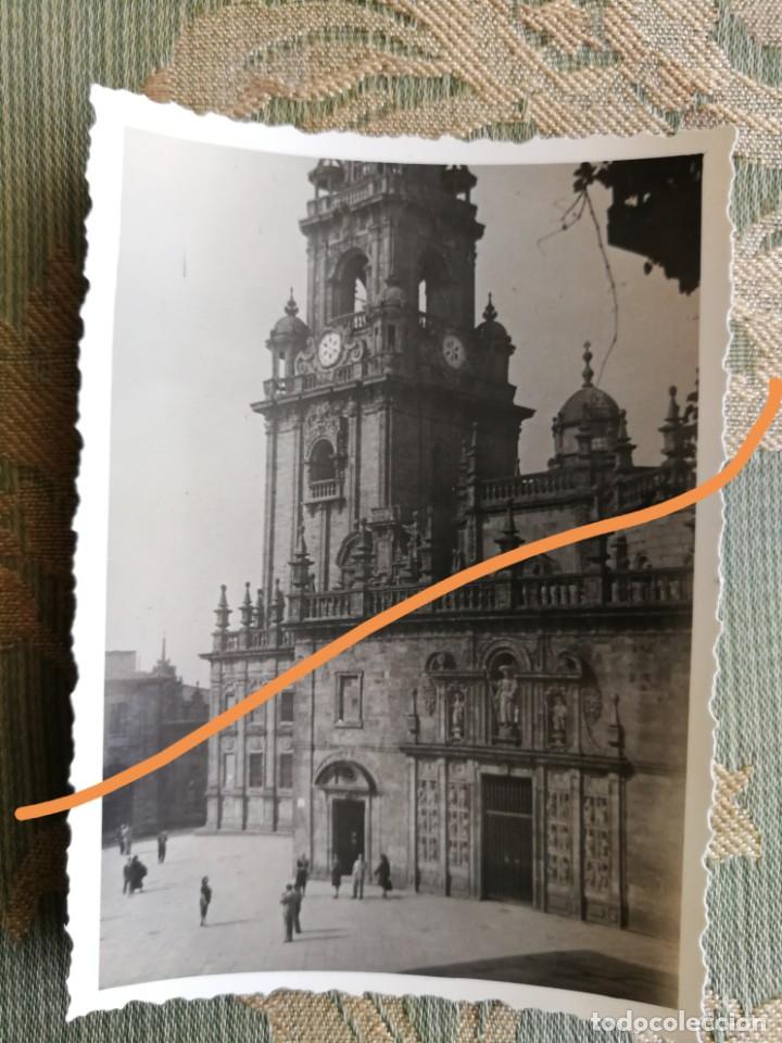 Alte Fotografie: antigua fotograf&iacute;a. Santiago de Compostela. Foto a&ntilde;o 1947.