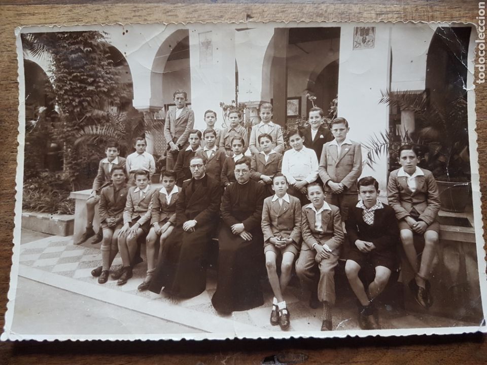Fotografia antica: Antigua foto Colegio Sevilla 1941