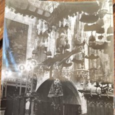 Fotografía antigua: FOTO ORIGINAL. ALTAR MAYOR. CATEDRAL DE PALMA DE MALLORCA. HACIA 1950.