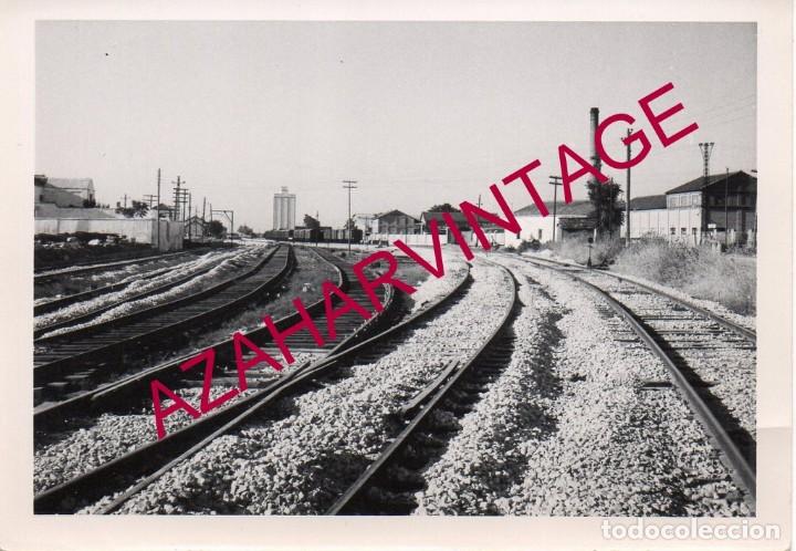 Fotograf&iacute;a antigua: ALJAIMA, MALAGA, 1969, ESTACION DE FERROCARRIL, 108X78MM
